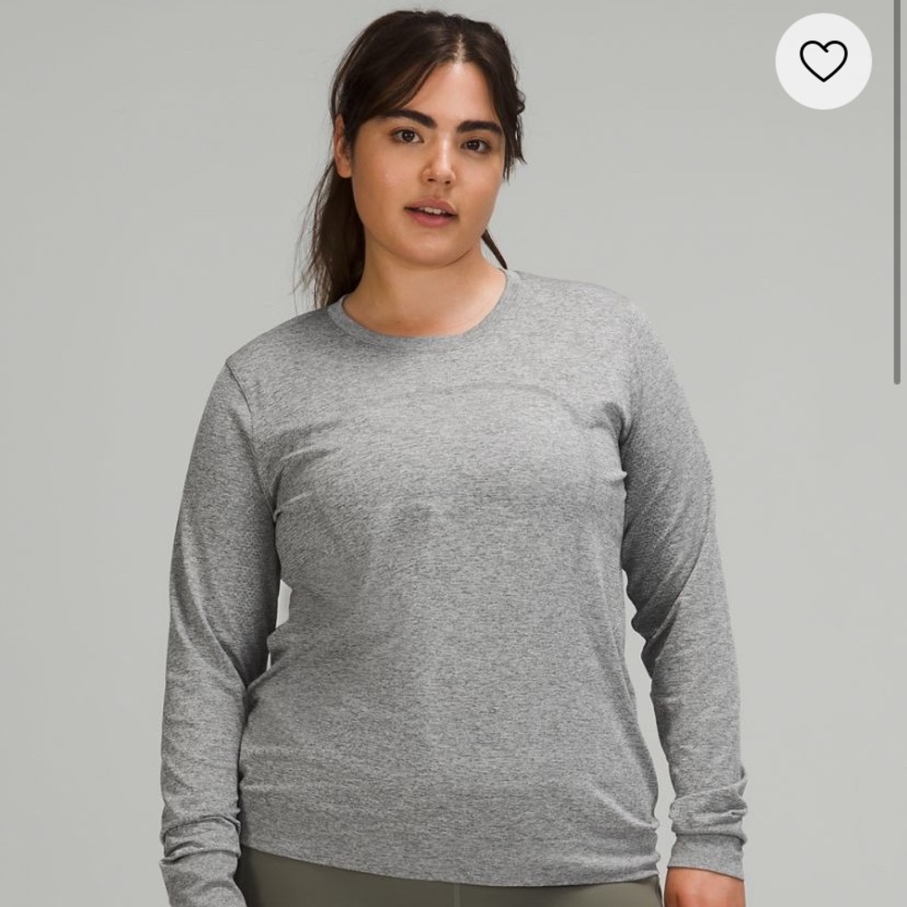 LULU LEMON SIZE 6 women’s swiftly breeze relaxed shirt